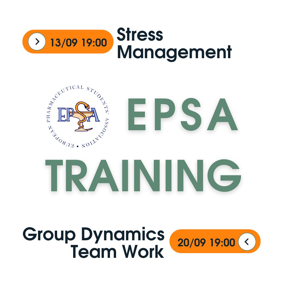 New opportunities to develop your soft skills together with EPSA’s <a href="/EPSA_Online/">EPSA</a> trainers🔥

✔️Register now for one or both trainings: forms.gle/iMPTauDWPhdKWa…