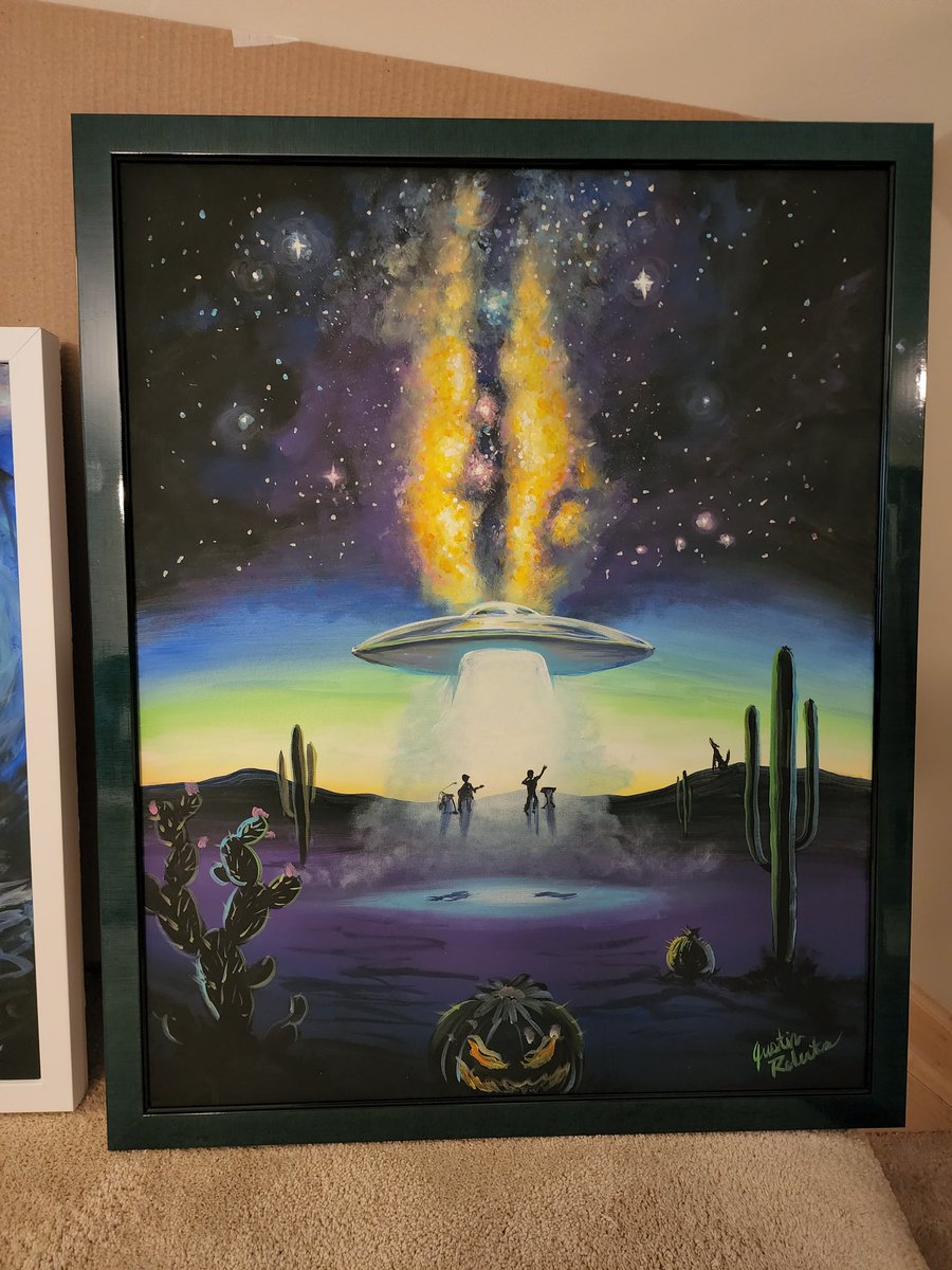 MattSchindler4's tweet photo. @JRobertsArts @JoeSambo @LittleStrng3r just got these framed and so stoked to add them to my collection. Much love! https://t.co/sAwLWR93Xl