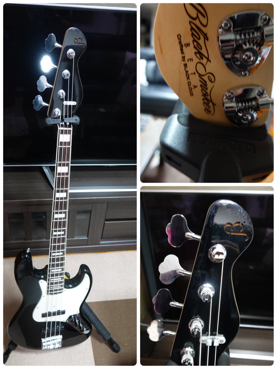 atsusa1209's tweet photo. MY NEW GEAR❗️
やってみたかった✨
今度のライブで使います🎸
#mynewgear
#blacksmoker
#betaj4 https://t.co/BYqjJWmQqj