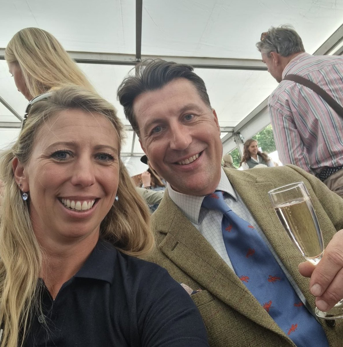 DBHT_Radio's tweet photo. Hanging out at Dubarry! Our roving reporter @GinnyHoweEvent is out and about, make sure to say hello if you see her 👋 #BHTRadio @LRBHT_Official https://t.co/PNA4ixEPDg
