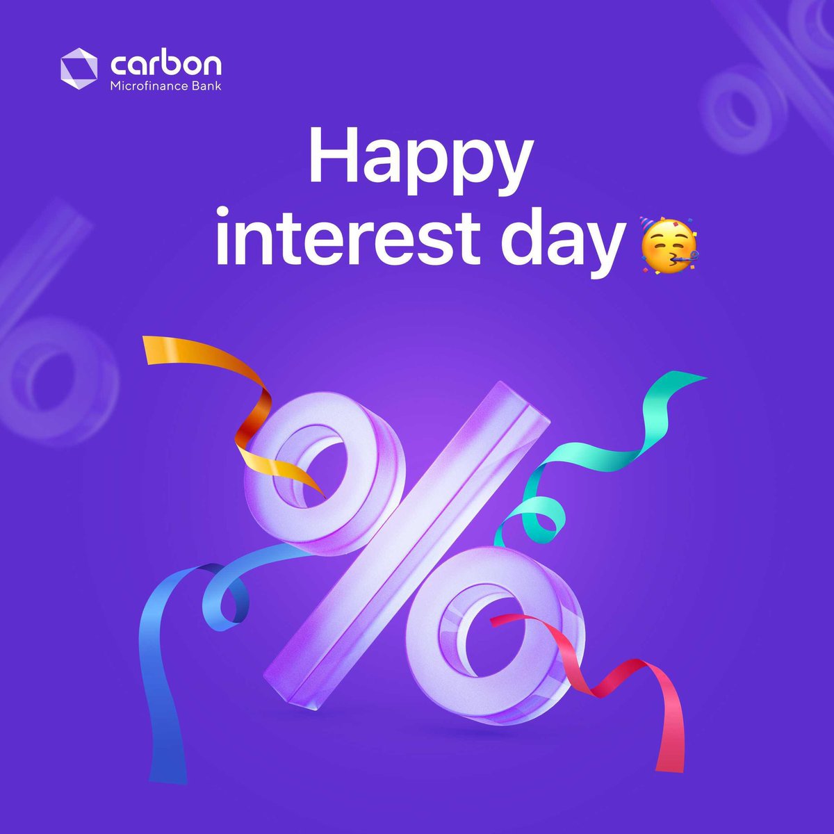 get_carbon's tweet photo. Celebrate interest day with Carbon🥳

#CarbonCommunity how are you spending the money you've earned banking with Carbon? https://t.co/WxDDKUX5hL