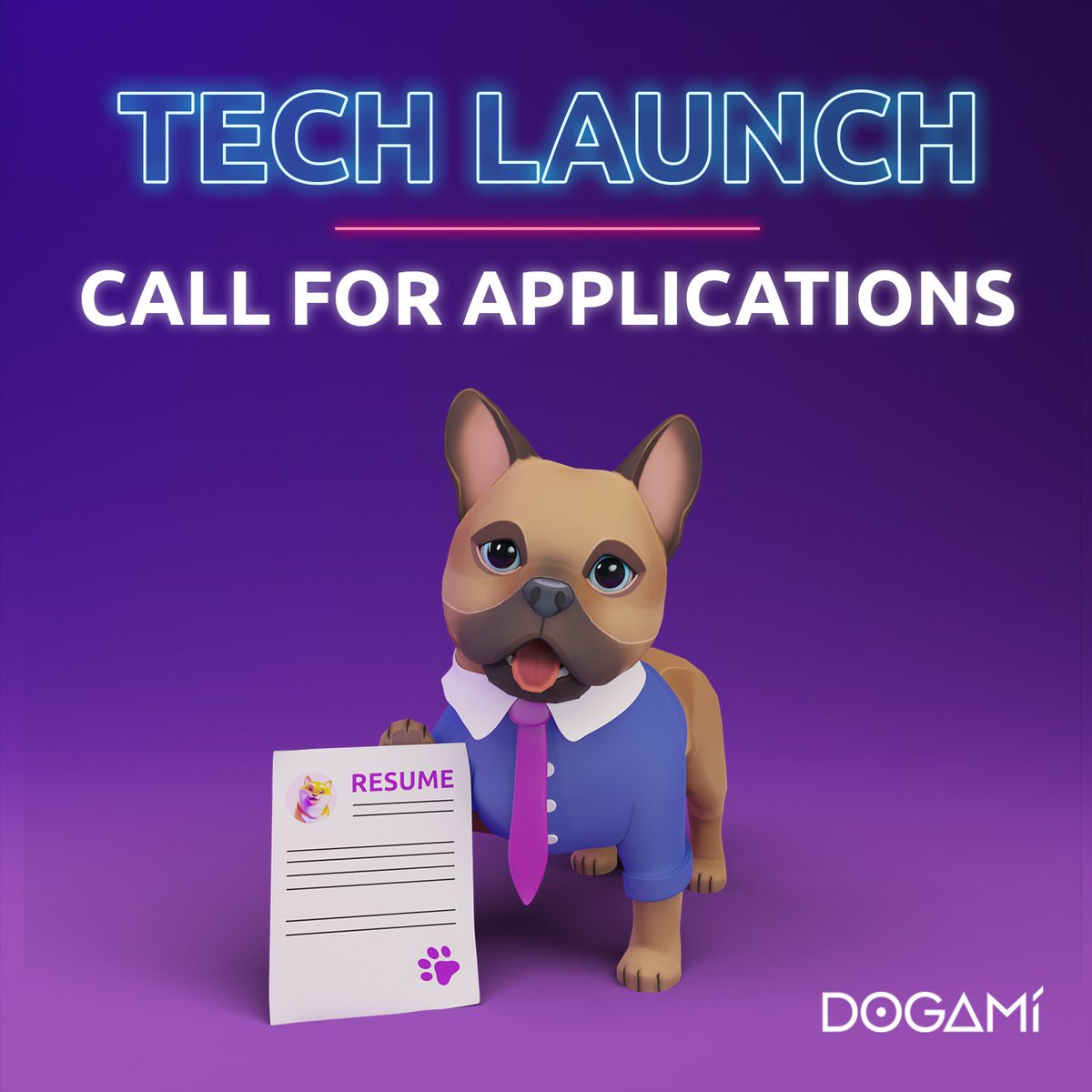 The serious stuff is starting now! 🔥

For all Alpha series 1 owners, applications are now open! 🧑‍🎓

👉 forms.gle/nmmSEnaL5T8ojh… 

Video, image, audio, or just some text... it's time to show us your motivation! 

Convince us that you are DOGA-worthy! ✏️
Ends on SEPTEMBER 9TH 🗓