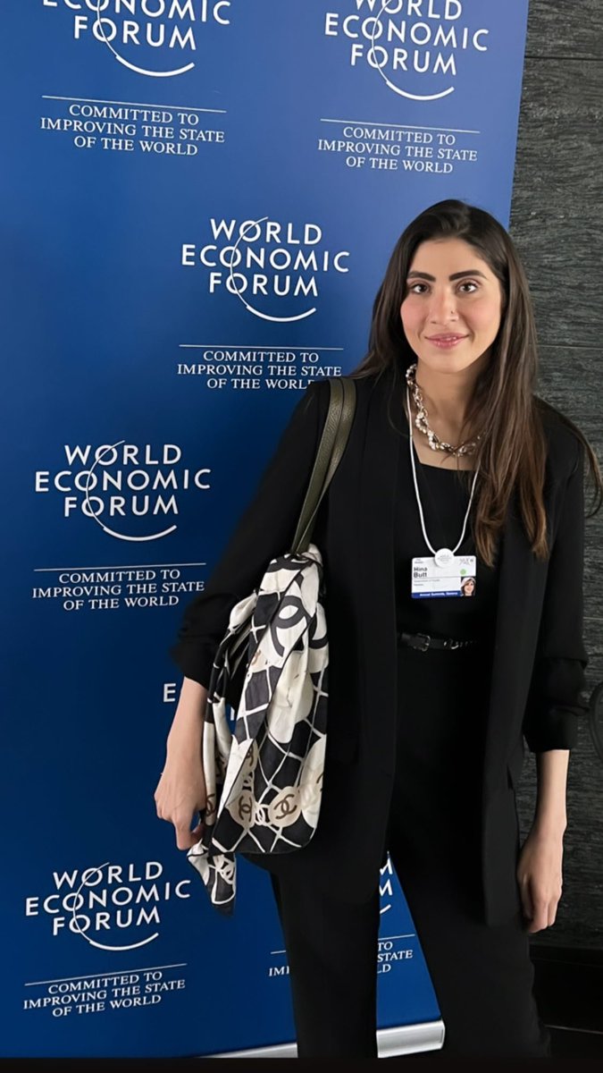 DeMarakaEntmt's tweet photo. MPA 
@hinaparvezbutt
 at World Economic Forum to attend 3 days Young Global leaders summit in Geneva, Switzerland ❤️ https://t.co/odpkvfqLrI