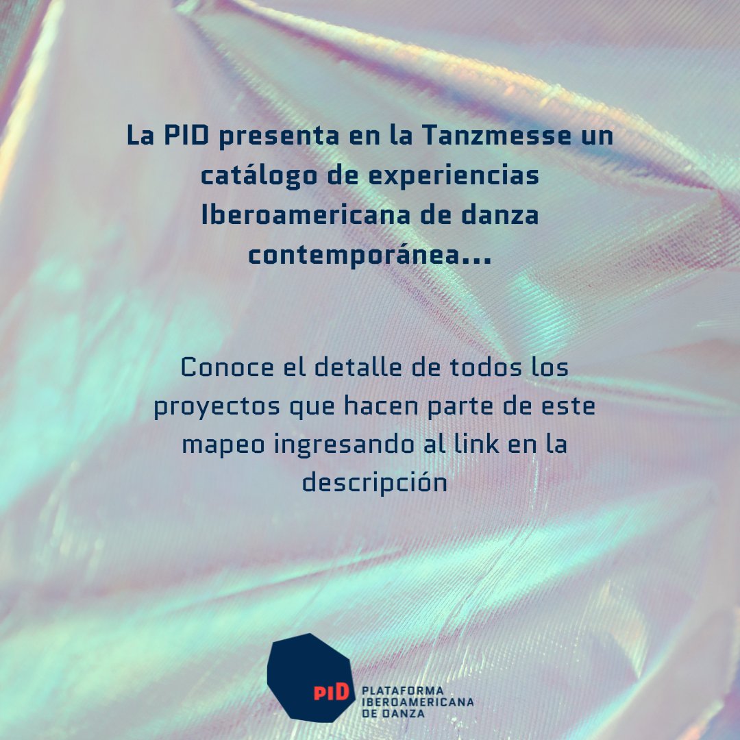 Plataforma Iberoamericana de Danza tweet media