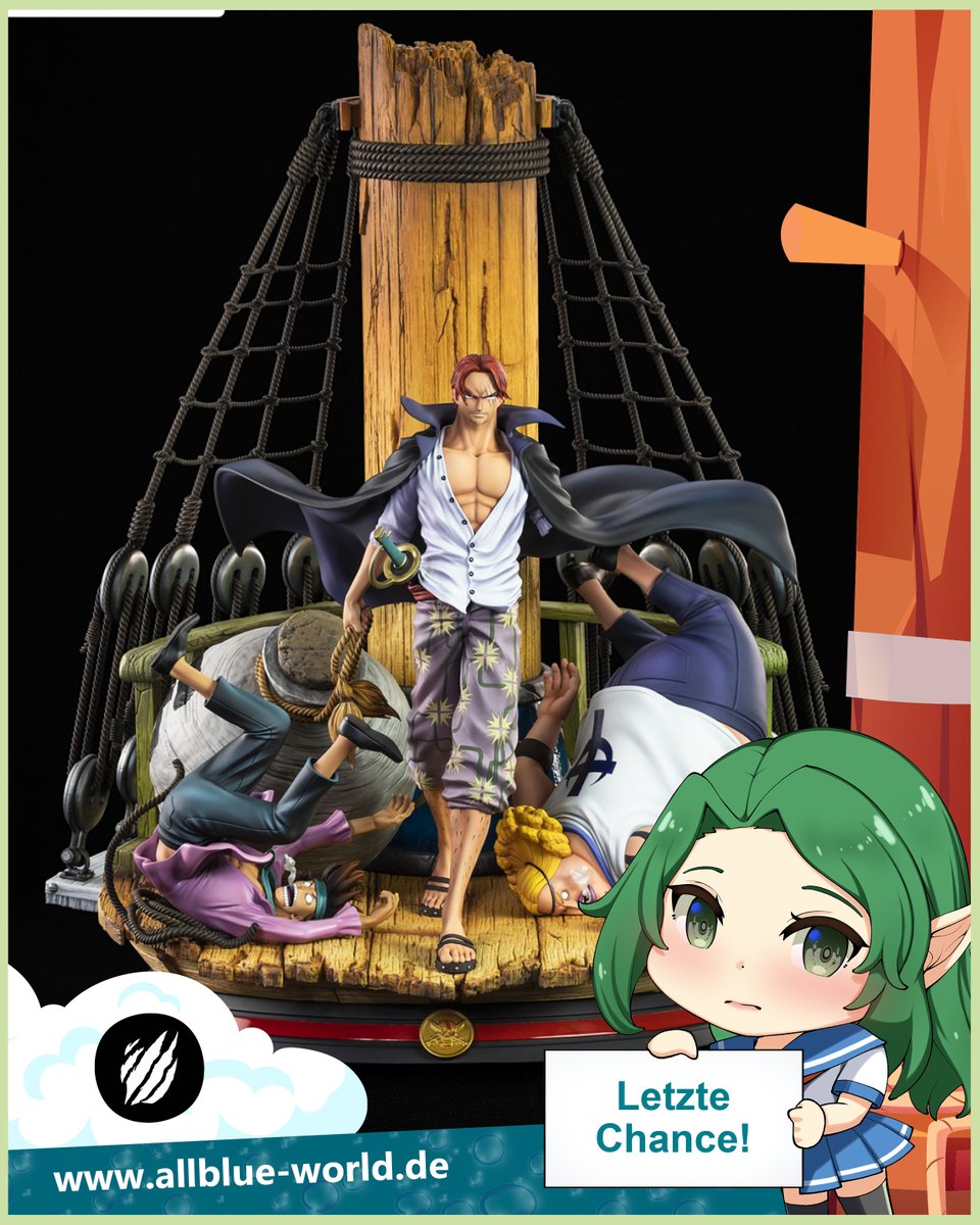 allblue_world's tweet photo. +++ Letzte Chance - Vorbesteller +++
#Rothaar #Shanks betritt im neuen #OnePiece #FilmRed die Bühne und passend dazu haben wir noch ein Exemplar für die PO frei! 🔥
Sichere dir deinen #Yonko gleich hier bei uns im Shop 👒
https://t.co/taIjFvAta2 https://t.co/YDwNe4pmeM