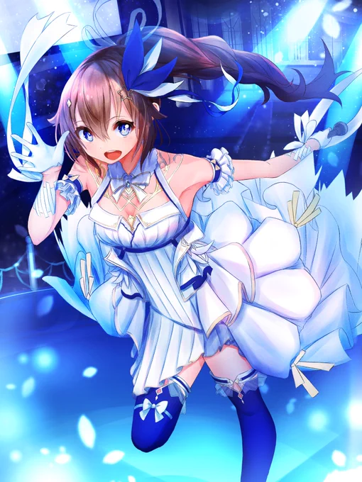 ステージに輝く一番星! #soraArt #ときのそら 