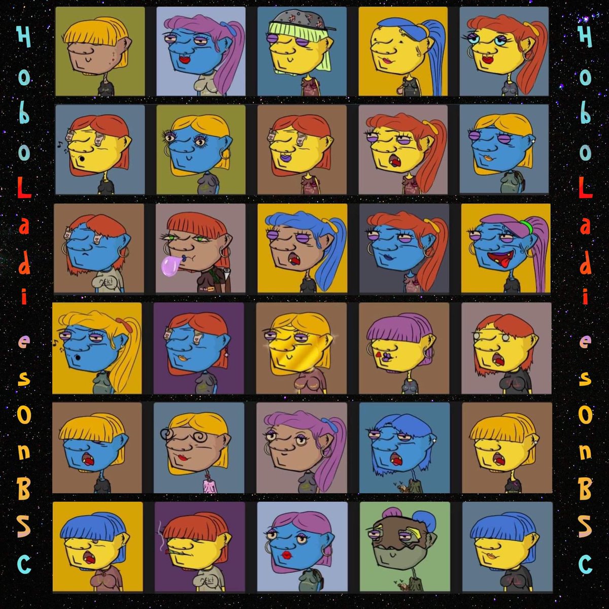 LadyApple77's tweet photo. @bnbhoboswtf Holy crap! Before they were captured by the bandit #BnBHobos , my #HoboLadies friends needed some heroes to save them. Before it's too late, get them out on to the @Rareboard @TheBinanceNFT
#BNBChain #NFTs #BSC #NFTCommunity #nftcollector https://t.co/ryyi2Hv1Xd
