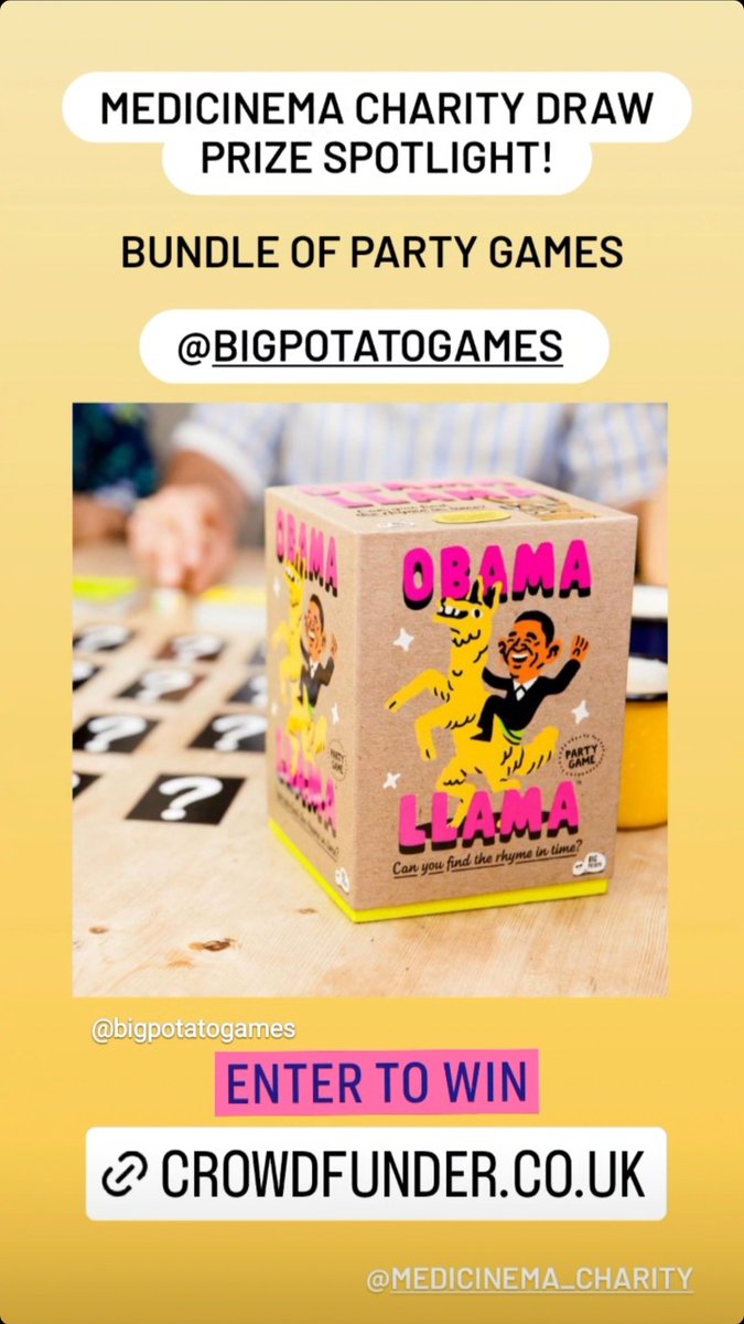 berfaann's tweet photo. Only 3 days left to win this amazing prize donated by @bigpotatogames! All money raised goes to @MediCinema, get your tickets here: https://t.co/z95Ac1dWzP https://t.co/rukwul4t7x