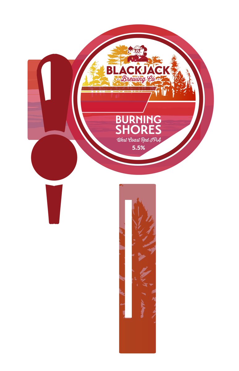 blackjacktap's tweet photo. Tonight, we launch BURNING SHORES, our new West Coast Red IPA!! https://t.co/2iRjnDJZ7s