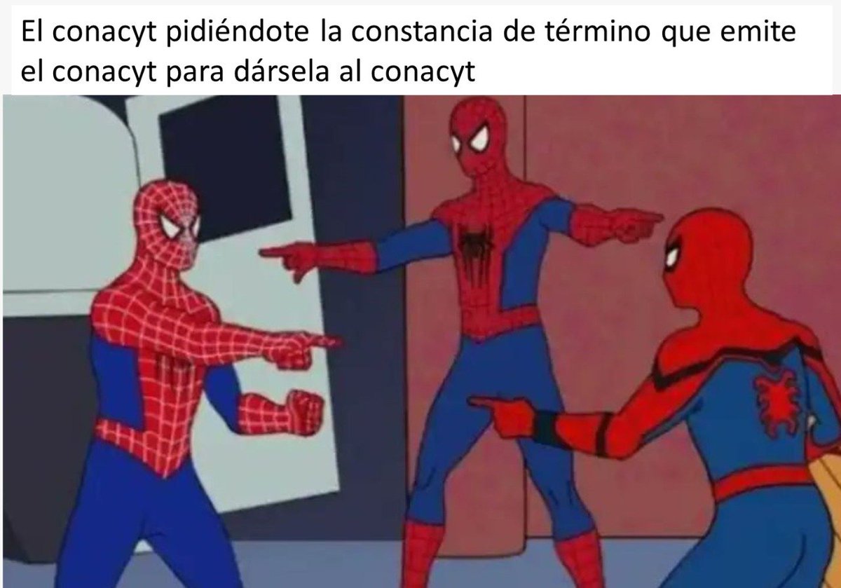 Fannitzin's tweet photo. Para participar en una convocatoria, conacyt te pide una carta de término que te da el propio conacyt, pero que se tarda hasta un año en entregar. Y si te quejas con conacyt, conacyt te dice no sabe los tiempos del conacyt y que le reclames al conacyt (?) https://t.co/olQLRlyJBW