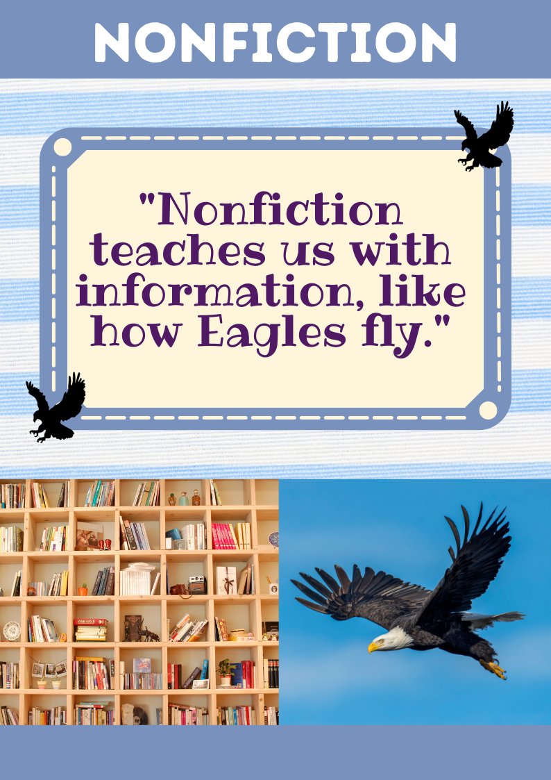 Kevin Boozer (@mrlibrarymansc) on Twitter photo Fiction/Nonfiction posters. Thanks for sharing this concept with us <a href="/Ace_Librarian7/">Jennifer Powell</a> Jennifer Powell!! Fiction/Nonfiction posters. Thanks for sharing this concept with us <a href="/Ace_Librarian7/">Jennifer Powell</a> Jennifer Powell!!