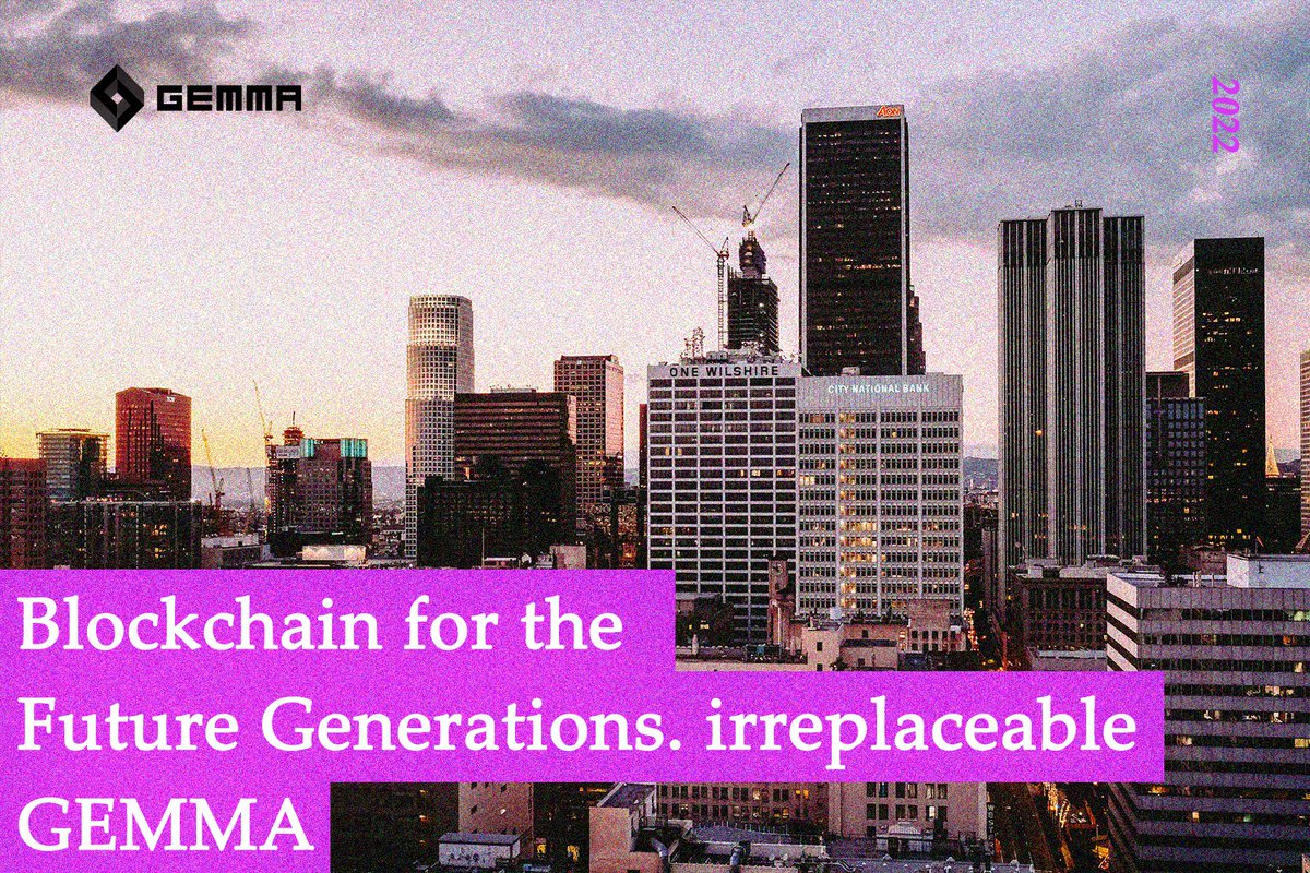 GEMMA, blockchain for the Future Generations.
COMING SOON

#Web3 #Web2 #gemma #BTC #Ethereum #Crypto #NFTCommunity