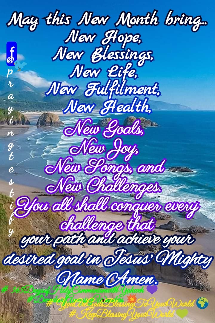prayingtestify's tweet photo. “Do not remember the former things,
Or ponder the things of the past.
“Listen carefully, I am about to do a new thing,
Now it will spring forth;
Will you not be aware of it?
I will even put a road in the wilderness,
Rivers in the desert.

📖 Isaiah 43:18-19 AMP

#PraiseAlways 🙌🏻 https://t.co/FiFvVzgERU