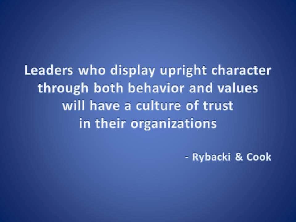 #LeadershipByExample #CultureMatters #character #values #trust #leadership