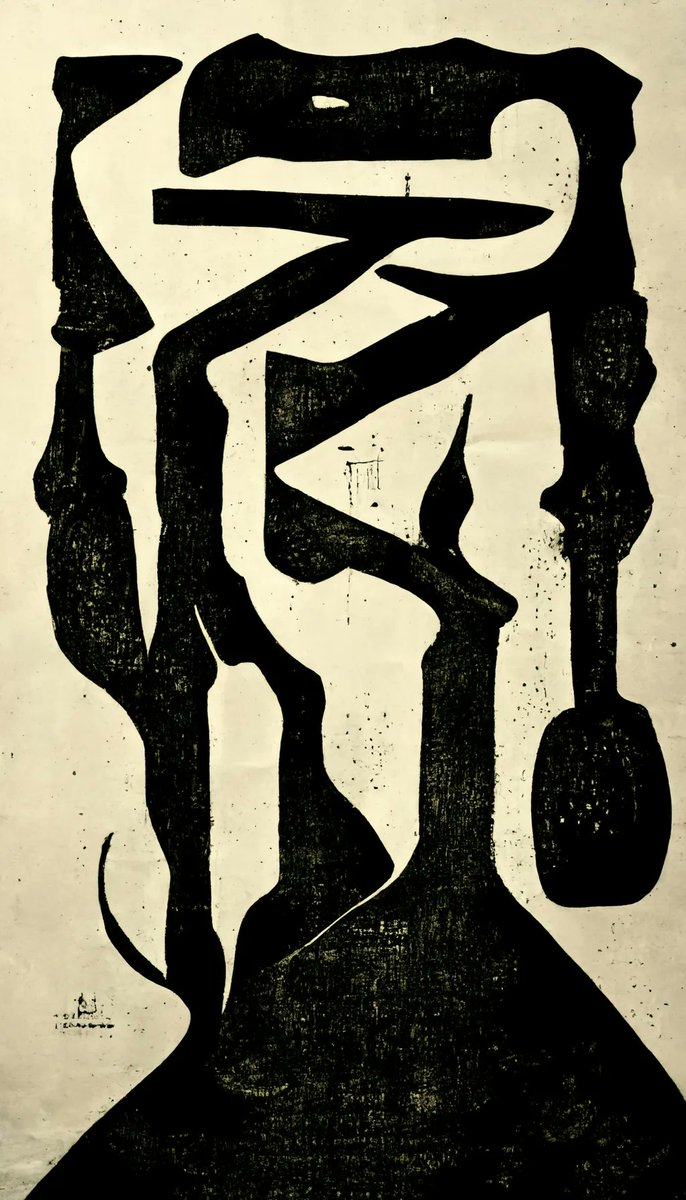 Still interested in what #midjourny can make?
I'm running out of enthusiasm and curiosity.  What about you?
👉Follow on IG @zeroskillszero

#notart #midjourneyai #generative #generativeart #aiart #art #ai #aiartist #computerart #contemporaryart #artificialintelligence #artwork