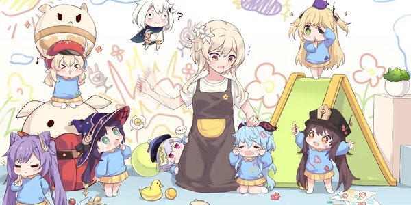 Hello and welcome to the craziest kindergarten in Teyvat!

Multimuse RP account for various Genshin Characters

#GenshinImpactRP #GIRP