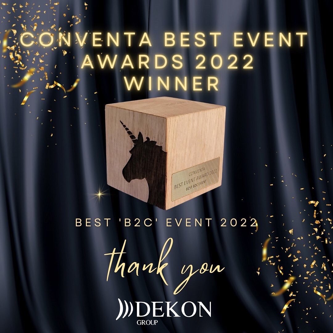 DekonGroup's tweet photo. Dekon Group was awarded for the Best Event in the "B2C" category at the Conventa Best Event Awards
We are absolutely thrilled to share with you that our team took home the Conventa Best Event Award 2022
#ECF #MOL #GR #Conventa #conventa2022 #conventa #VC2022 #LJzate #dekongroup https://t.co/rGgeDBWEzV