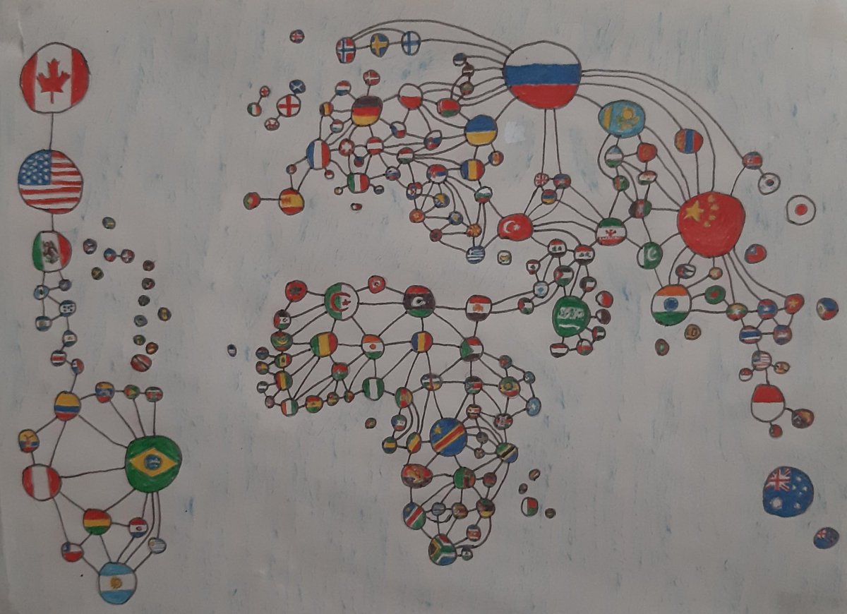 MarcoPoloMaps's tweet photo. World map of borders https://t.co/FQMyrz4fto