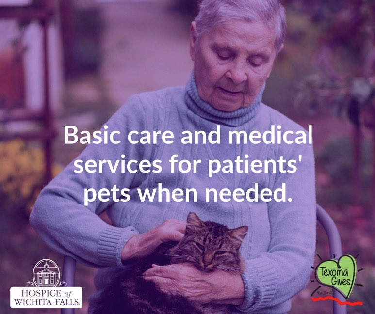 Hospice of WF (@hospiceofwf) on Twitter photo When our hospice patient can't provide basic needs for their pets, their anxiety can be severe. Our PAW Program can provide comfort and allow them to focus on their health journey.
All <a href="/TexomaGives/">Texoma Gives</a> donations will support our PAW Program.
texomagives.org/organizations/β¦
#HOWF When our hospice patient can't provide basic needs for their pets, their anxiety can be severe. Our PAW Program can provide comfort and allow them to focus on their health journey.
All <a href="/TexomaGives/">Texoma Gives</a> donations will support our PAW Program.
texomagives.org/organizations/β¦
#HOWF