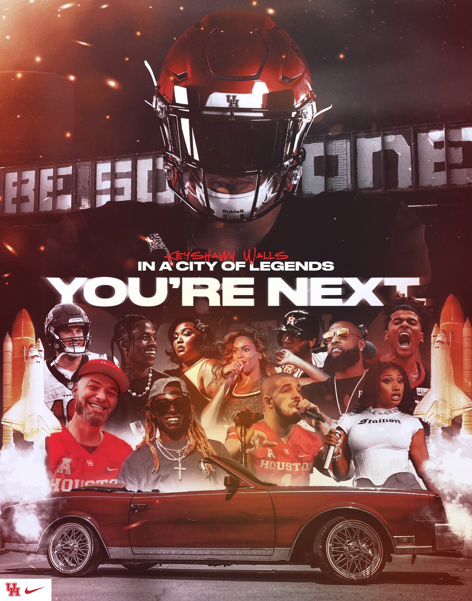 keyshawn_wall30's tweet photo. My first official offer from university of Houston I want to thank everybody that’s had my back and helped me reach my potential I love all y’all And thank you AGTG ❤️ https://t.co/wBllsO0Zgu