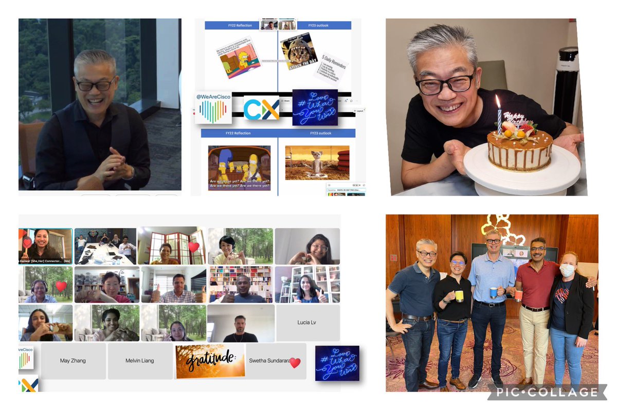 VarshaKanwar's tweet image. An amazing Ops All Hands with amazing Air @vongxayasy and his brilliant team. We are lucky to have the best Ops team in #CiscoCX APJC 🙌🏽. Air, have a very Happy Birthday 🎂 tomorrow +  continued celebrations over the weekend 🥳. #WeAreCisco #MomentsThatMatter #LoveWhereYouWork