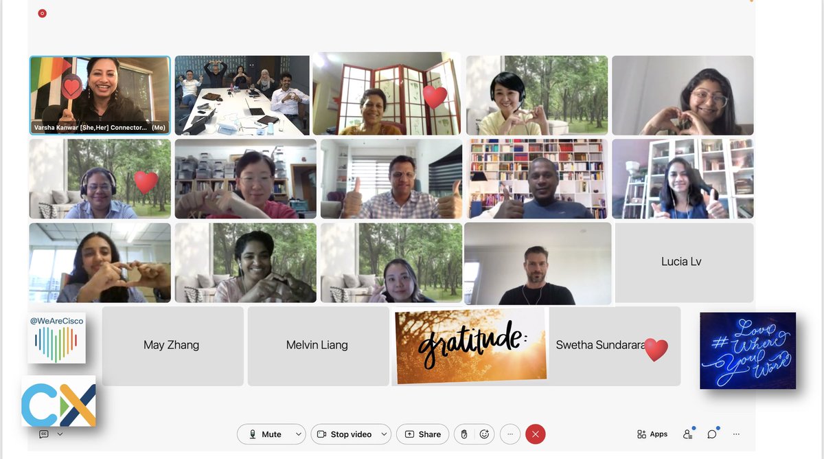VarshaKanwar's tweet image. An amazing Ops All Hands with amazing Air @vongxayasy and his brilliant team. We are lucky to have the best Ops team in #CiscoCX APJC 🙌🏽. Air, have a very Happy Birthday 🎂 tomorrow +  continued celebrations over the weekend 🥳. #WeAreCisco #MomentsThatMatter #LoveWhereYouWork