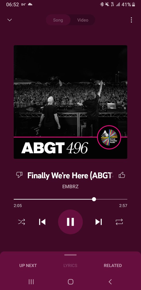 chimixue's tweet photo. #np @Embrz #EMBRZ via #ABGT496 @abgrouptherapy 👌 https://t.co/1jJUzdDi70