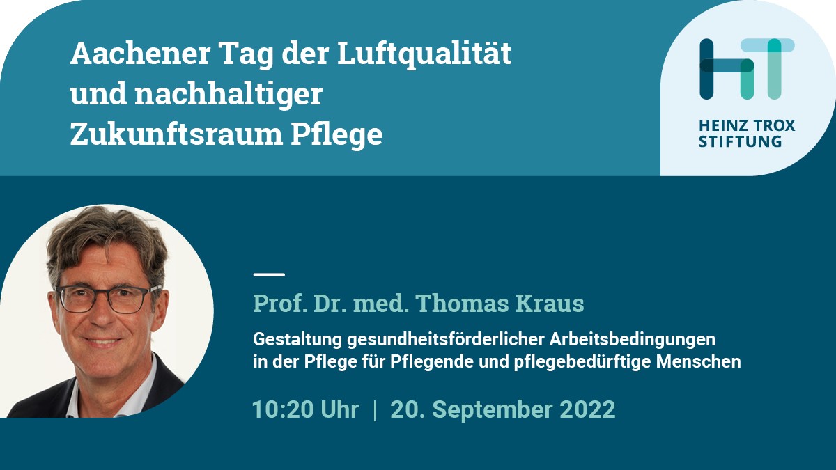 „Pflegekräfte sind erheblichen Belastungen ausgesetzt. Wir sollten alle Möglichkeiten nutzen, Pflegende zu unterstützen und den Pflegeberuf wieder attraktiver zu machen.“ 
#ZukunftsraumPflege neu denken.
Am 20.09.2022 präsentisch oder online dabei sein.
heinz-trox-foundation.com/zukunftsraum-p…