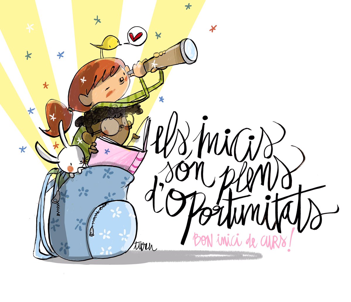 joan_turu's tweet photo. Bon inici de curs a tota la comunitat educativa, però en especial al professorat que cansat de tants anys de retallades i promeses s'organitza per defensar una escola pública i de qualitat! https://t.co/QesYlneXiG