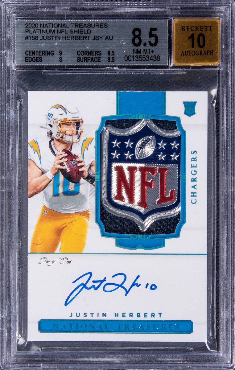 Current Bid: $1,000,000 💸 #OnlyatGoldin

Welcome to the seven-figure card club Justin Herbert 🏈
Bid now: ow.ly/Iw2e50KxFo5