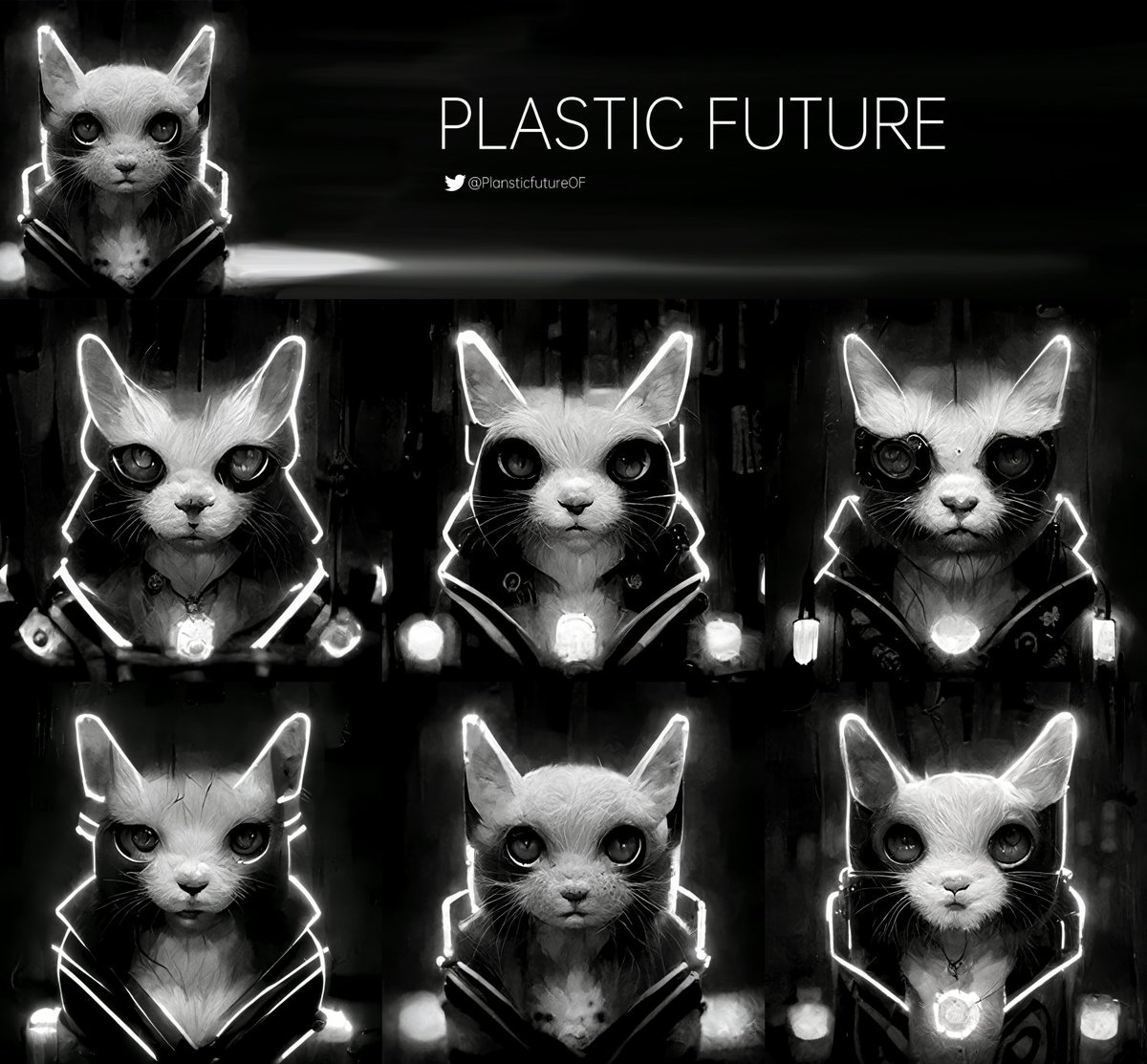 PlasticFutureOF's tweet photo. @DropYourNFT Hello guys，RT+follow we will send 3 follower 1/1 Future animals NFT  in 24 hrs https://t.co/gUvszs4Hnf