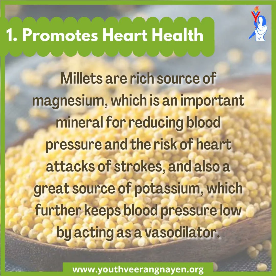 Yveerangnayen's tweet photo. While consuming millets and adding it to your diet is certainly healthy, what is also more important is how much you consume. Introduce them in small quantities and increase it as your digestive system gets adjusted to it. Consult your doctor beforehand to avoid any complications https://t.co/leqdqJBbKi