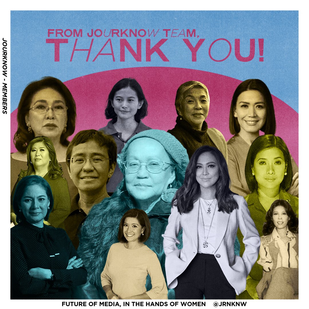 JrnKnw's tweet photo. The Team behind JourKnow expresses their heartfelt gratitude to all of the Journalists in the Philippines, and in the World. 

As this platform comes to an end, our support and love towards our Filipina Journalist shall continue. We stand with Journalists. We stand with women. https://t.co/onM1fDRYHp