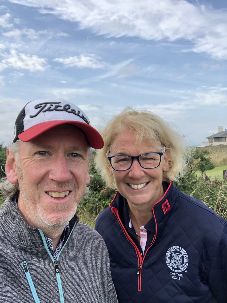 Nice to be met on the 1st tee at the <a href="/Asbrigolf/">Asbri Golf</a> Welsh Pro’s by the <a href="/ThePGA/">The PGA</a> Captain Sarah Bennett
