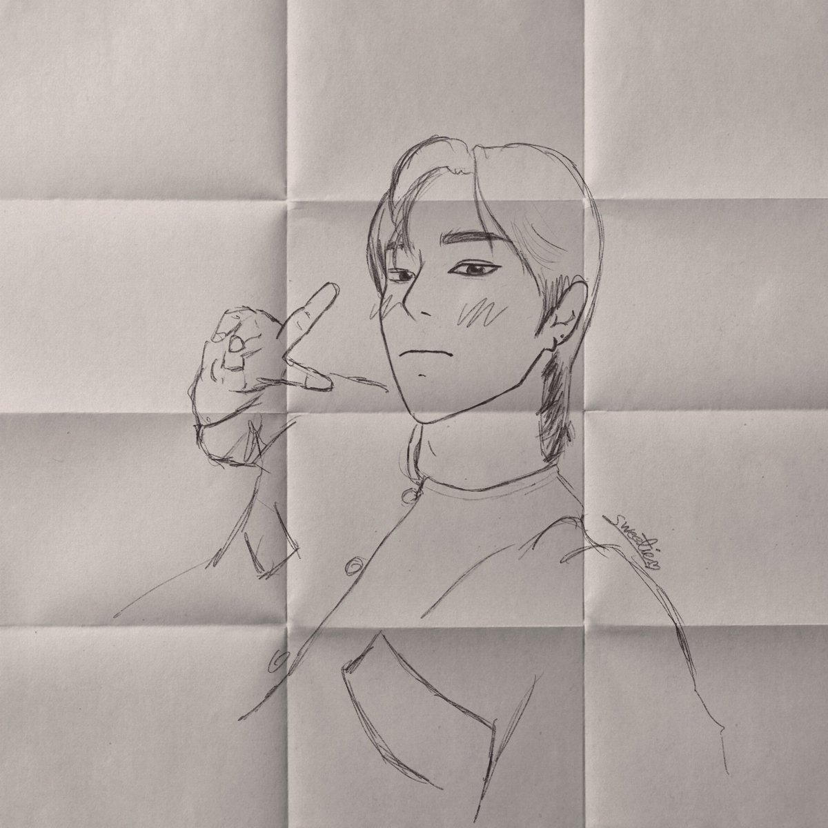 swtnn__'s tweet photo. ✌🏻
#GHzDraw https://t.co/HUHIRvMvCF