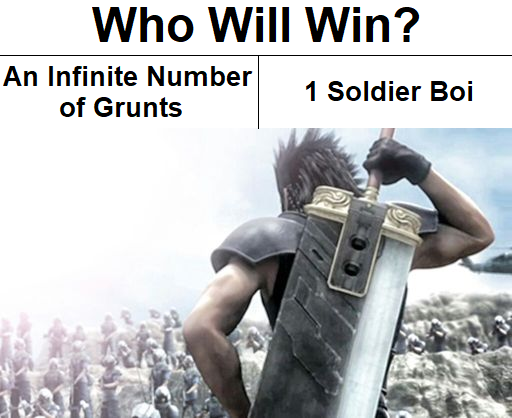 johnnybeard42's tweet photo. Tonight is the night we finish FF7 Crisis Core!
Join us at 9pm BST (less than 8 hours from now) when we wrap up this amazing prequel story. Get the tissues because we may be getting emotional!
https://t.co/bBdABWw1l0
#FF7 #FF7Memes #CrisisCore https://t.co/27kEl7vxgi
