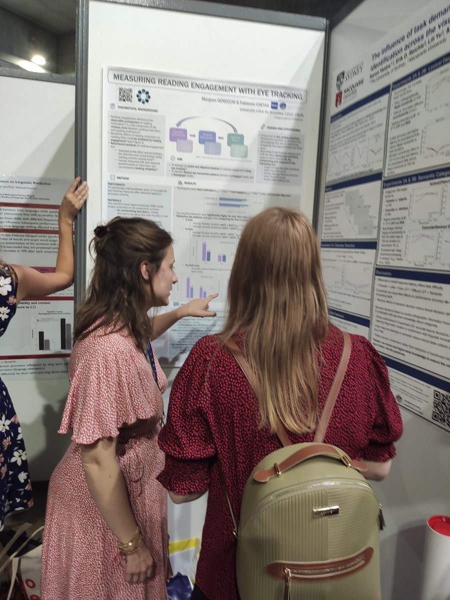 joanna_issele's tweet photo. Great talk and posters by our LCLD team today: @benocci_elena, @SmejkalovaAnez1, Margaux Genucchi &amp; Fabienne Chetail !
Our PI Fabienne has decided that everyone is now officially allowed to have dessert tonight. 
Phew.

@crcnULB #ESCoP22 #ESCoP2022 https://t.co/kiwHPTT9Pc