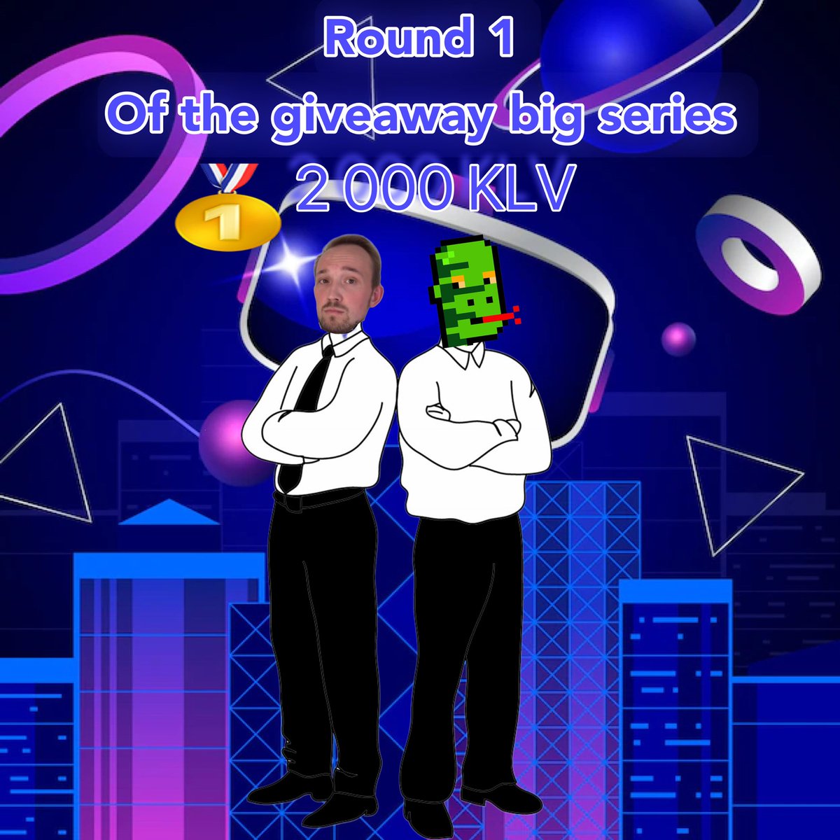 energyfail's tweet photo. 🚨🚨 G I V E A W A Y 🚨🚨

It's time to start the big #giveaway series 👀

                  ⚠️Round 1⚠️

1 Winners will receive 2 000 $KLV

✅ Like 💜 &amp; Retweet 🔁
✅ Follow @KoolPunks 
✅ Tag a KoolPunks friend

👁 Results in 3 days

Good luck to everyone 🙏

#KLV #Klever https://t.co/KXBEuAiUd7