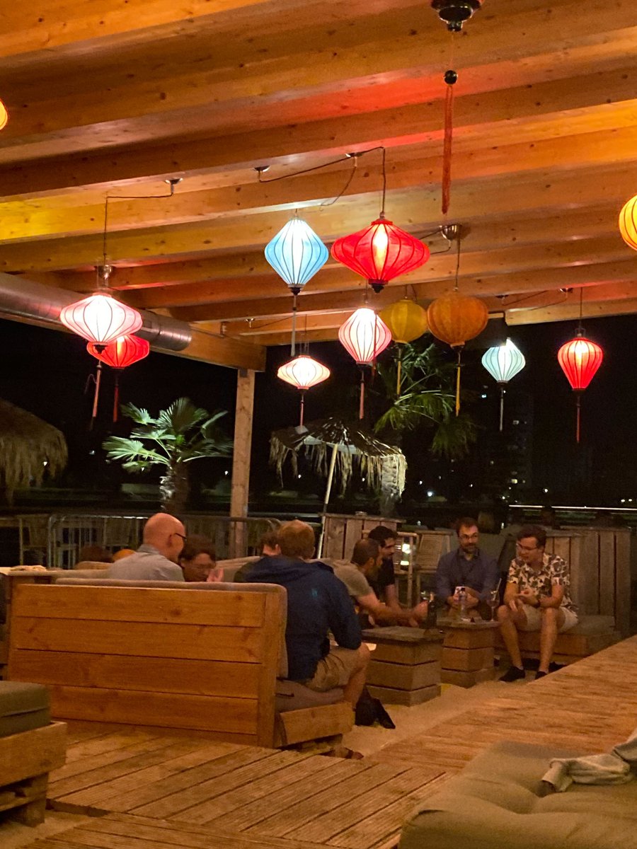 EuroSciPy's tweet image. Yesterday, our conference’s social event took place in the #Sandoase at the #Dreiländereck We hope all the attendants enjoyed it as much as we did!
#EuroSciPy2022 #Basel