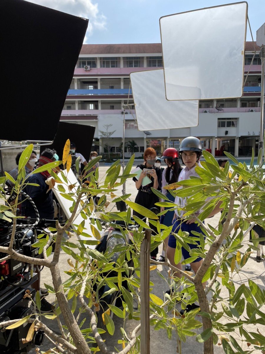 ployyesterday's tweet photo. I want to Thanks to All film crews who’ve been support this series.
And every YOU who like it🥰 Thanks so much for ur feedback I read them all 💓
Some of behind the scene2🎵 From Our Soundtrack 
#GoodOldDaysSeries #GoodOldDaysSeriesEP7 #goodolddaysseriesEP8
#Bbrightvc #thanaerng https://t.co/PnCopUSWKQ