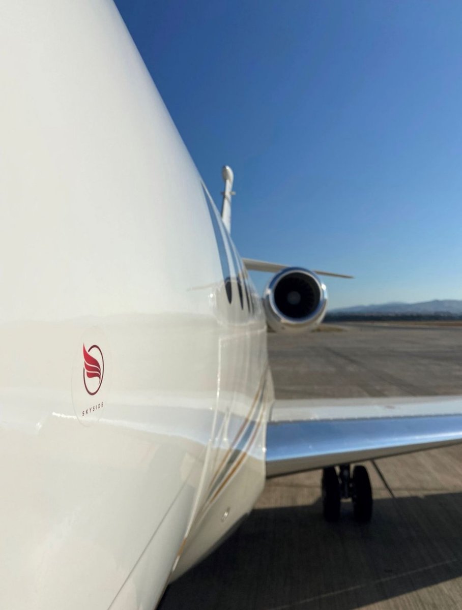 ColumbiaGroupCG's tweet image. Skyside is the new aviation branch of the Columbia group. Services provided include aircraft management, charter operation, camo services, aircraft delivery &amp;amp; aircraft purchases and sales for Skyside clients.

skyside.aero

#aviation #privatjet #businessjetcharter