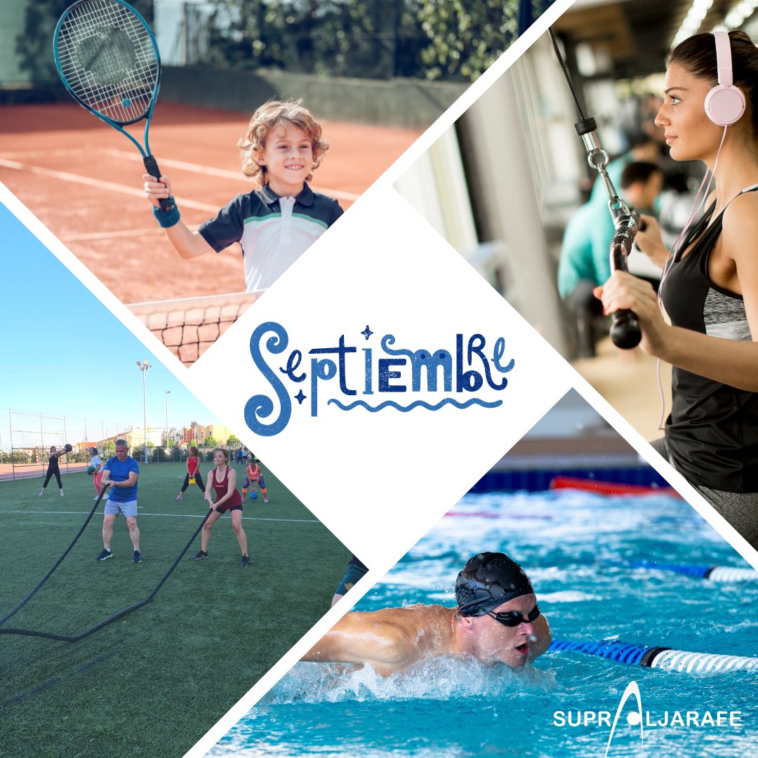 Supraljarafe's tweet photo. ¿Estás preparad@ para dar comienzo a septiembre y proponerte nuevos retos?🏋♀🏋💪 https://t.co/9uzaDpvXur