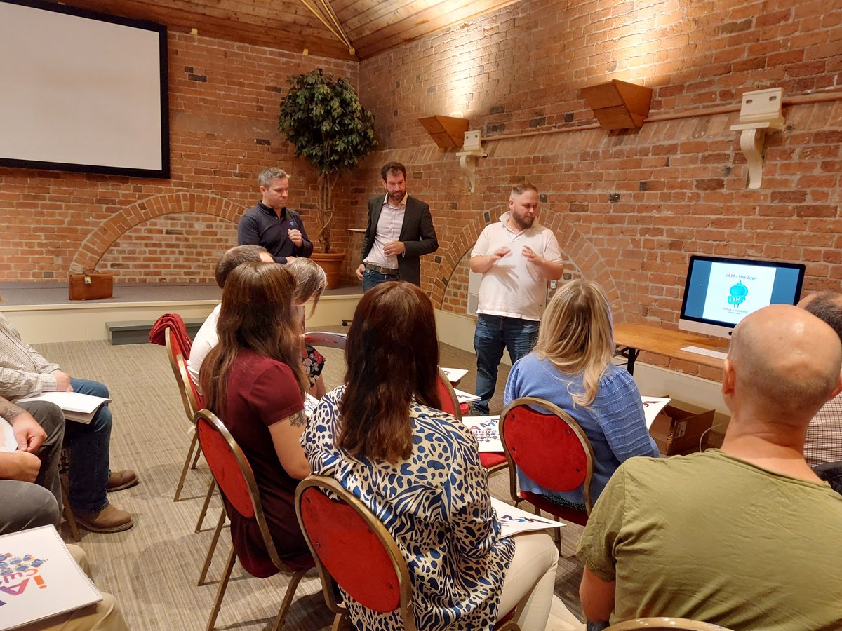 learnlikeiam's tweet photo. It's important to consider #EDI in the workplace, so we had a Culture &amp; Inclusion day yesterday at iAM HQ. We learned loads with Be The Riot and challenging our prejudices, resolving conflicts, and generally becoming better people. #learningdoesnthavetobeboring https://t.co/8Cvjbq6ypr