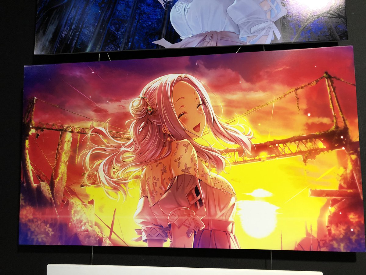 3_mv1's tweet photo. あとこれオデノ最推しCG
美しすぎて撮りすぎた
ラフスケッチにこれの夜空Ｖｅｒ．らしきものあって泣きかけたのは秘密
 #白昼夢の青写真 https://t.co/KqnLbMPJMa