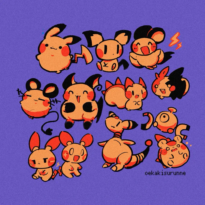 電気ポケモンず 