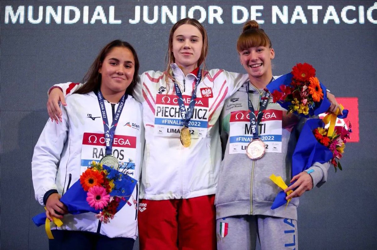 ¡MARÍA RAMOS NAJJI SUBCAMPEONA DEL MUNDO JUNIOR EN LA PRUEBA 50 BRAZA FEMENINO! Increíble lo que acaba de lograr en Lima en el Cto. Del Mundo Junior, tras muchos meses de entrenamiento sin descanso. ¡Enhorabuena María de todo tu equipo GSD, y a tu entrenador Asís Galán!