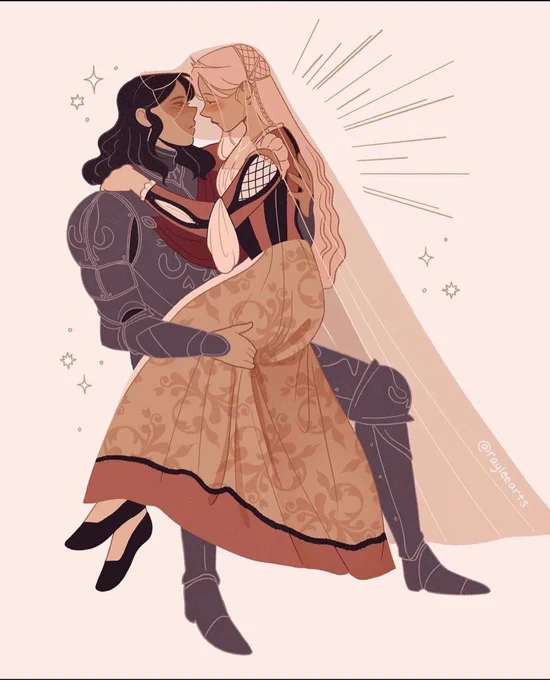 If they look familiar, it's because I drew them back in 2020 for knightober! 