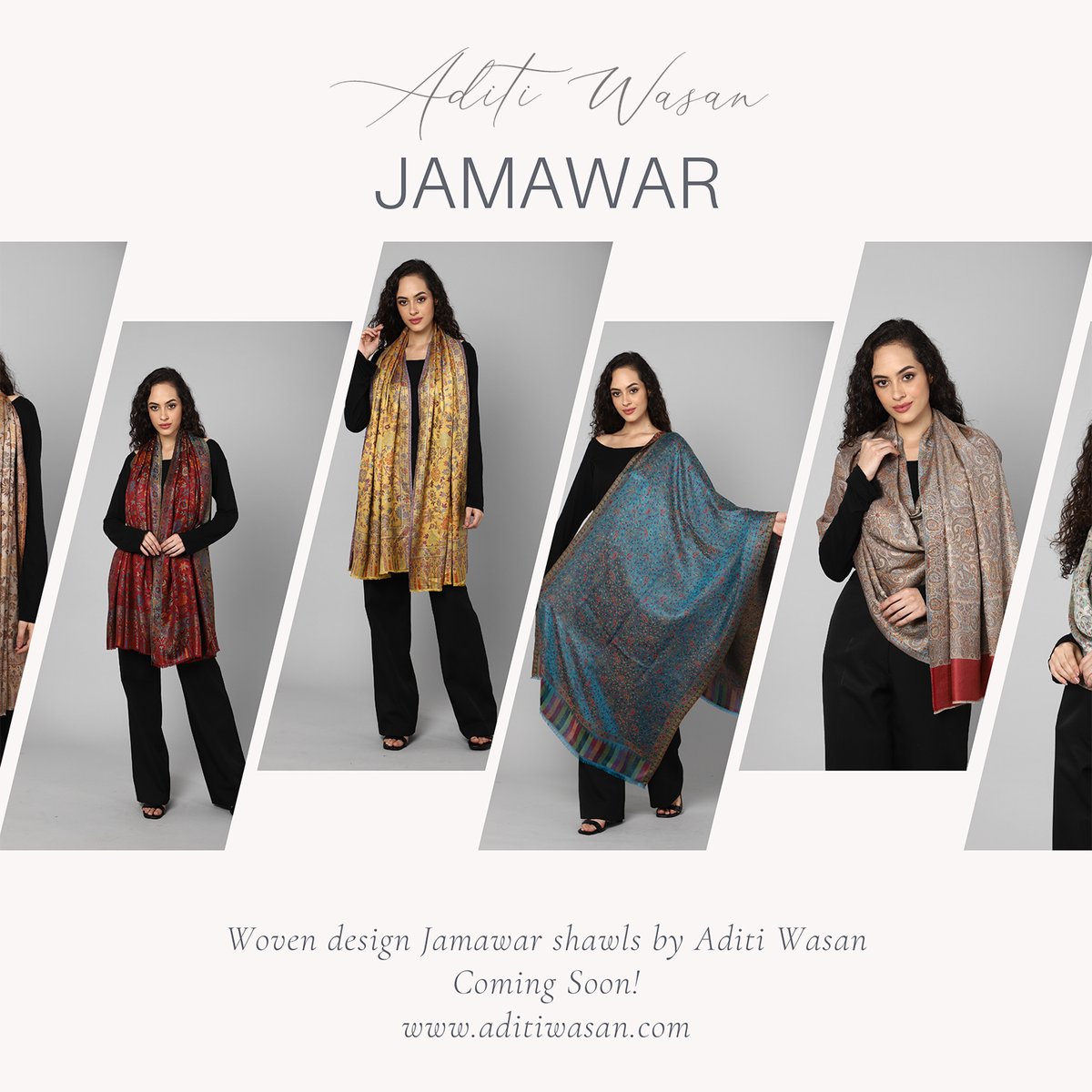 aditi_wasan's tweet photo. Woven design reversible Jamawar shawls by Aditi Wasn
Coming Soon!
Shop link: https://t.co/tbBEtv4Cs4
.
.
.
.
.
.
#kanishawls #kani #jamawar #fashion #style https://t.co/QGRTiYmJYB