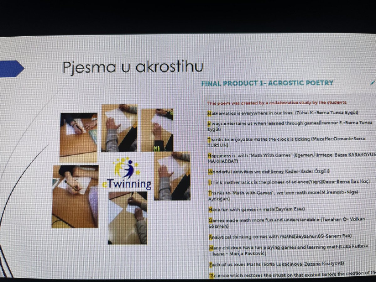 AnitaSimac74's tweet photo. #MathTeachMeet2022
međužupanijski stručni skup za učitelje i nastavnike matematike 🤩 Slijedi drugi #TeachMeet blok. Pratite nas i dalje 📢🧮Od 14:00 ⏱
@ACzwykM https://t.co/sKyEOBsAQ8