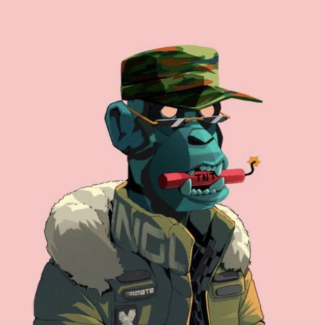 GoldCryptoCalls's tweet photo. Bought this gangster! Lfg @Primatesnft 🚀 https://t.co/eJG13L7bLF